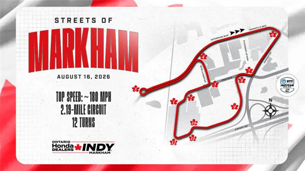 IndyCar em Markham 2026